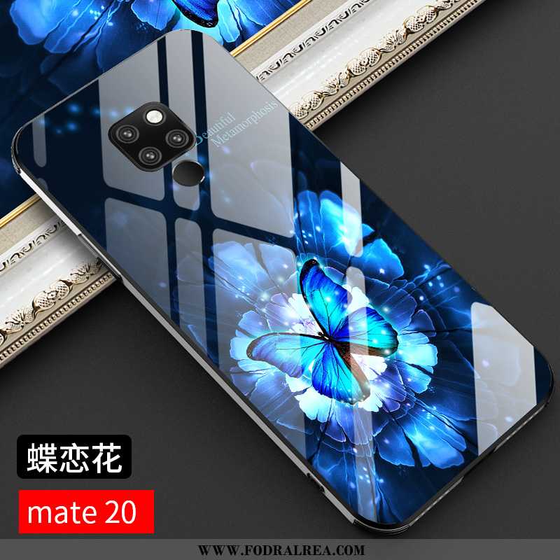 Skal Huawei Mate 20 Trend Personlighet Lätt, Fodral Huawei Mate 20 Tunn Blå