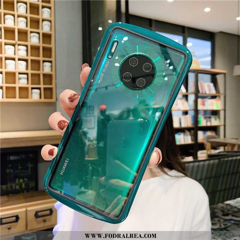 Skal Huawei Mate 30 Pro Transparent Mobil Telefon Vind, Fodral Huawei Mate 30 Pro Kreativa Par Rosa