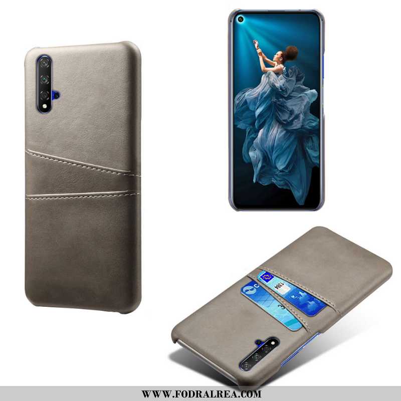 Skal Huawei Nova 5t Skydd Kvalitet Fodral, Fodral Huawei Nova 5t Läder Kort Grön