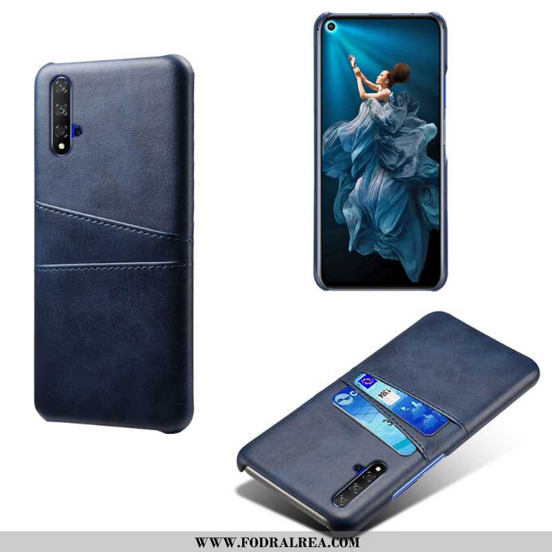 Skal Huawei Nova 5t Skydd Kvalitet Fodral, Fodral Huawei Nova 5t Läder Kort Grön