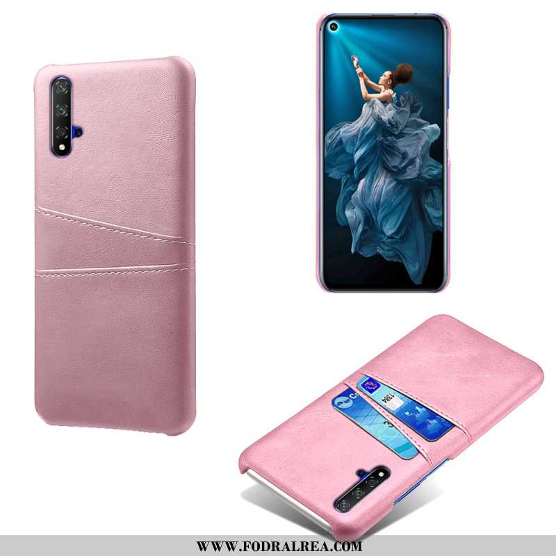 Skal Huawei Nova 5t Skydd Kvalitet Fodral, Fodral Huawei Nova 5t Läder Kort Grön