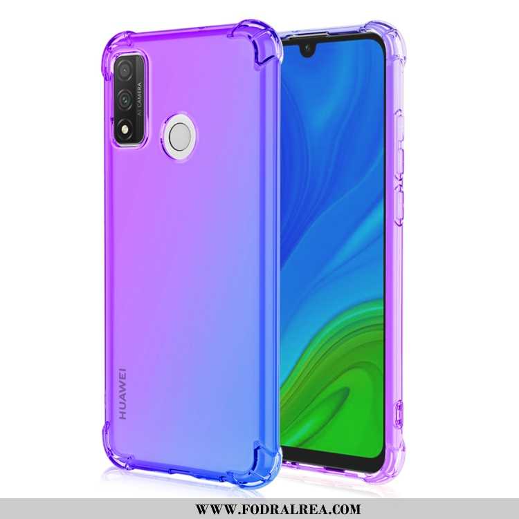 Skal Huawei P Smart 2020 Mjuk Gradient Pu, Fodral Huawei P Smart 2020 Pratkvarn Gul