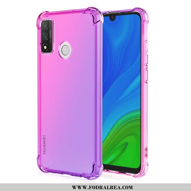 Skal Huawei P Smart 2020 Mjuk Gradient Pu, Fodral Huawei P Smart 2020 Pratkvarn Gul