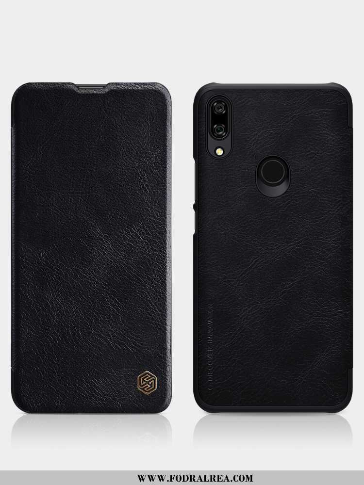 Skal Huawei P Smart Z Läderfodral Mobil Telefon Röd, Fodral Huawei P Smart Z Röd