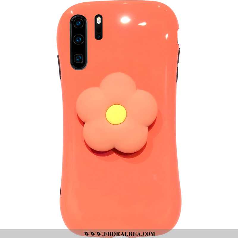 Skal Huawei P20 Personlighet Vind Fallskydd, Fodral Huawei P20 Kreativa Silikon Orange