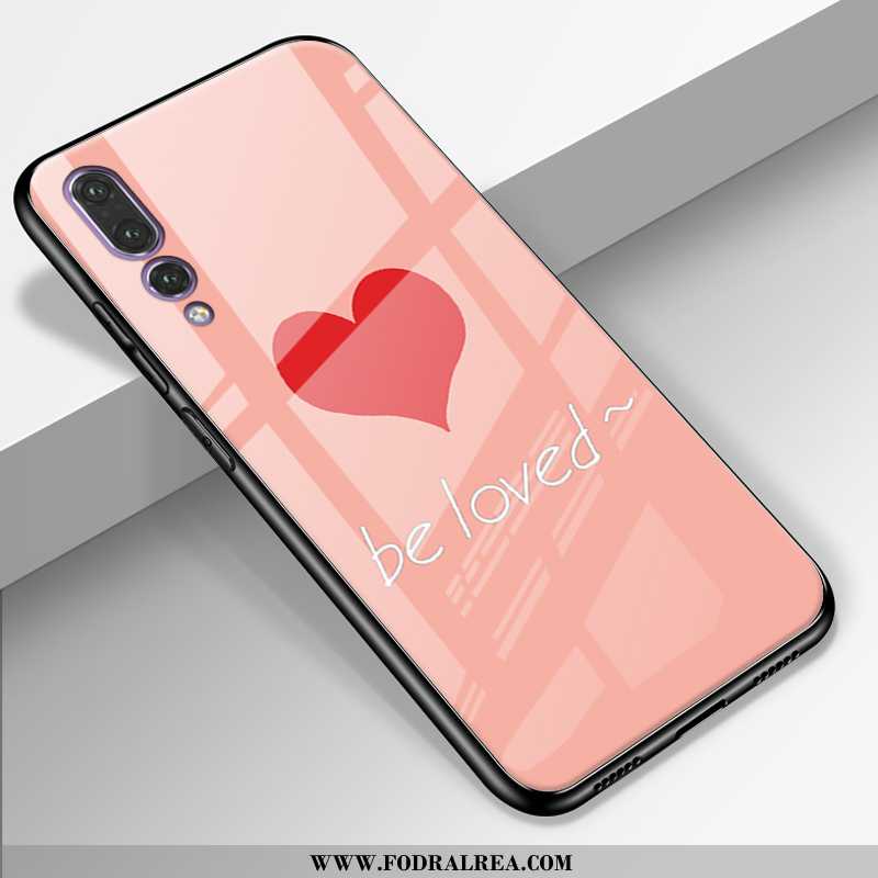 Skal Huawei P20 Pro Glas Personlighet Mobil Telefon, Fodral Huawei P20 Pro Mode Skydd Svarta