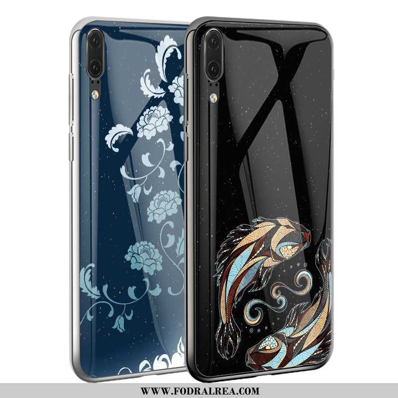 Skal Huawei P20 Tunn All Inclusive Skydd, Fodral Huawei P20 Mjuk Silikon Svarta