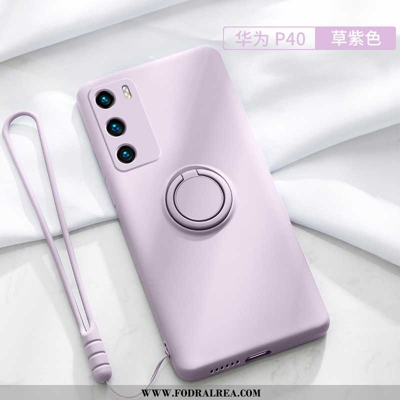 Skal Huawei P30 Kreativa Support Silikon, Fodral Huawei P30 Trend Rosa