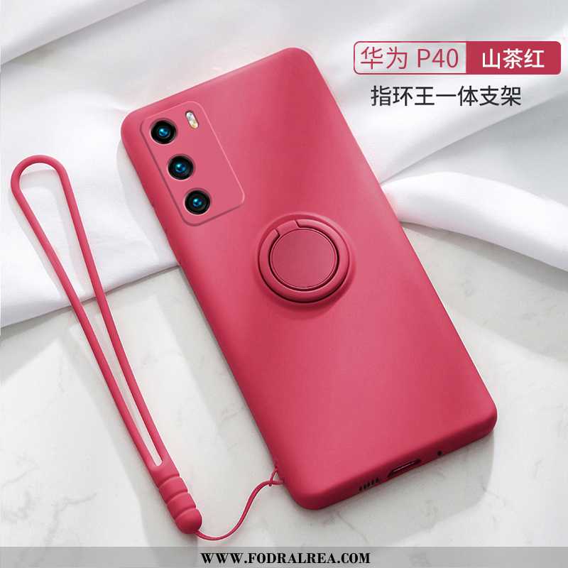 Skal Huawei P30 Kreativa Support Silikon, Fodral Huawei P30 Trend Rosa