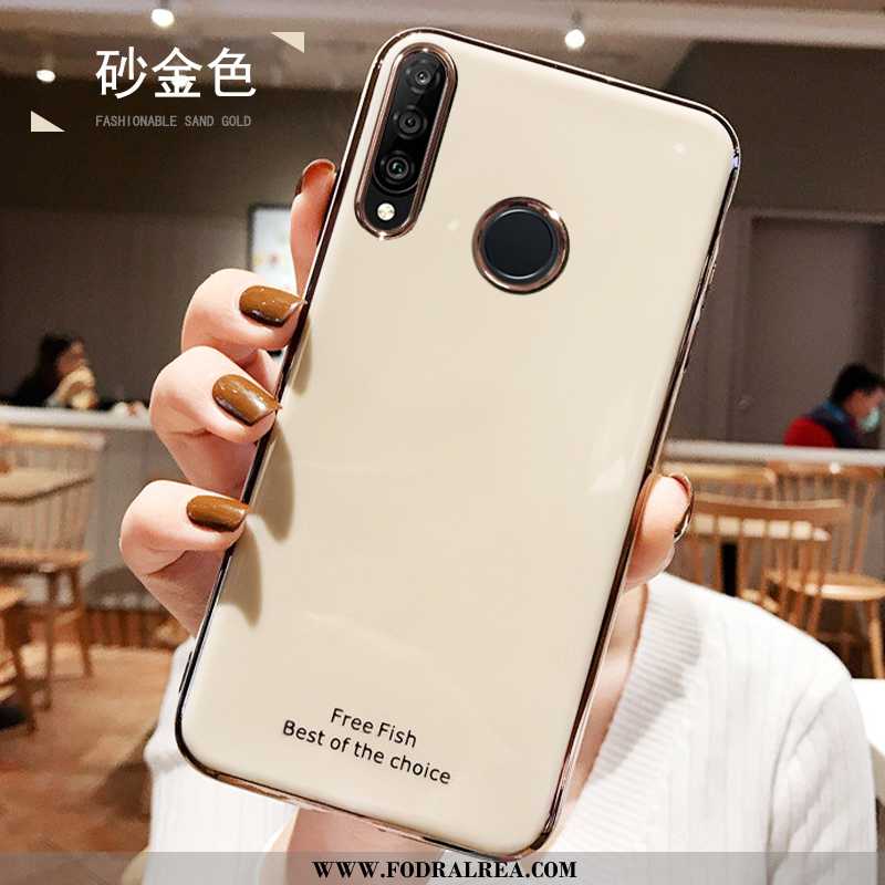 Skal Huawei P30 Lite Kreativa Mobil Telefon, Fodral Huawei P30 Lite Super Tunn Beige