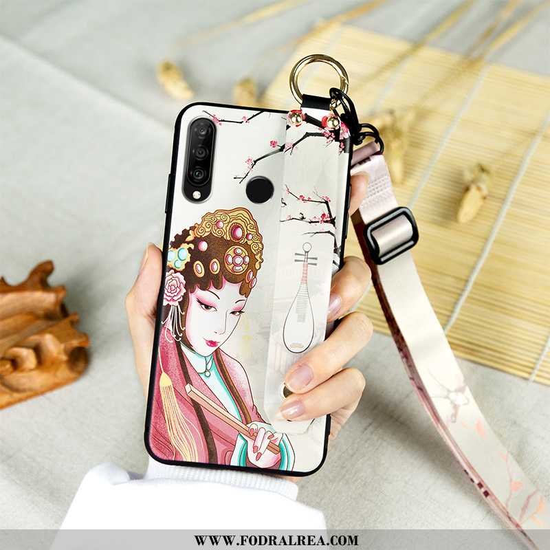 Skal Huawei P30 Lite Skydd Fallskydd Peking Opera, Fodral Huawei P30 Lite Hängsmycken All Inclusive 