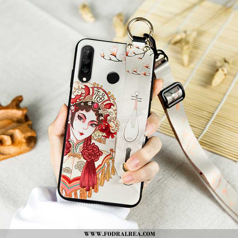 Skal Huawei P30 Lite Skydd Fallskydd Peking Opera, Fodral Huawei P30 Lite Hängsmycken All Inclusive 