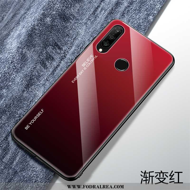 Skal Huawei P30 Lite Xl Mjuk Kreativa Fallskydd, Fodral Huawei P30 Lite Xl Silikon Skydd Grön