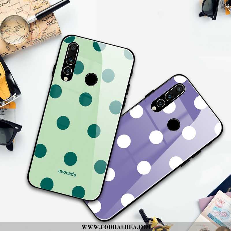 Skal Huawei P30 Lite Xl Skydd Mode Silikon, Fodral Huawei P30 Lite Xl Glas Grön