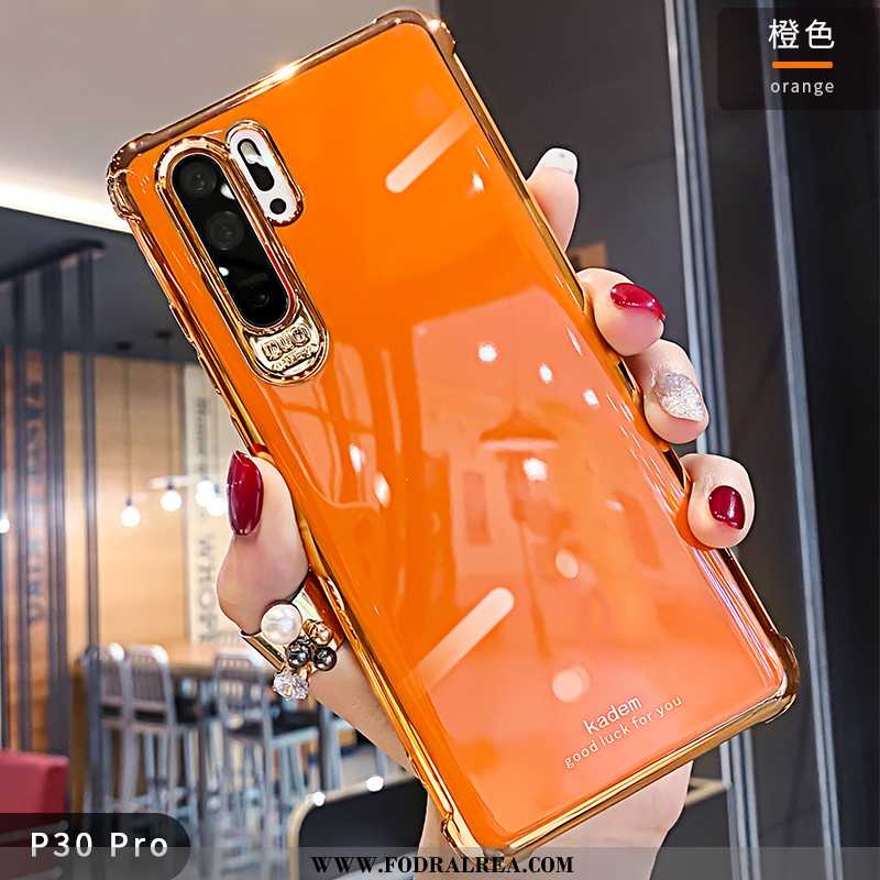 Skal Huawei P30 Pro Personlighet All Inclusive Skydd, Fodral Huawei P30 Pro Kreativa Par Orange