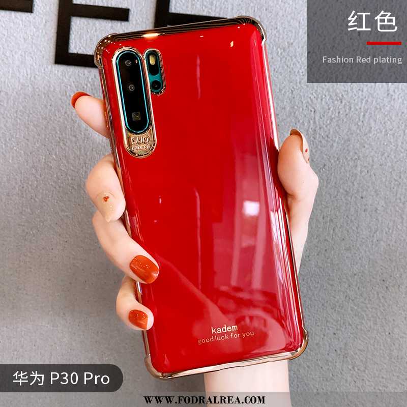 Skal Huawei P30 Pro Personlighet All Inclusive Skydd, Fodral Huawei P30 Pro Kreativa Par Orange