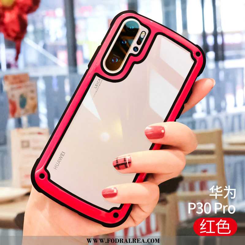 Skal Huawei P30 Pro Skydd Super Mjuk, Fodral Huawei P30 Pro Transparent All Inclusive Vita