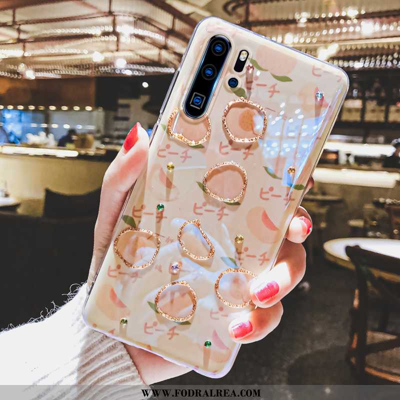 Skal Huawei P30 Pro Strass Mjuk, Fodral Huawei P30 Pro Vacker Ny Beige