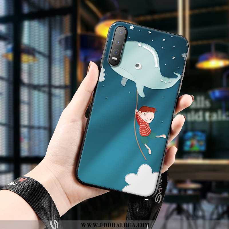 Skal Huawei P30 Skydd Vacker Fodral, Fodral Huawei P30 Nubuck Mjuk Blå