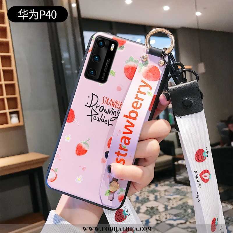 Skal Huawei P40 Kreativa Net Red Personlighet, Fodral Huawei P40 Trend Super Rosa