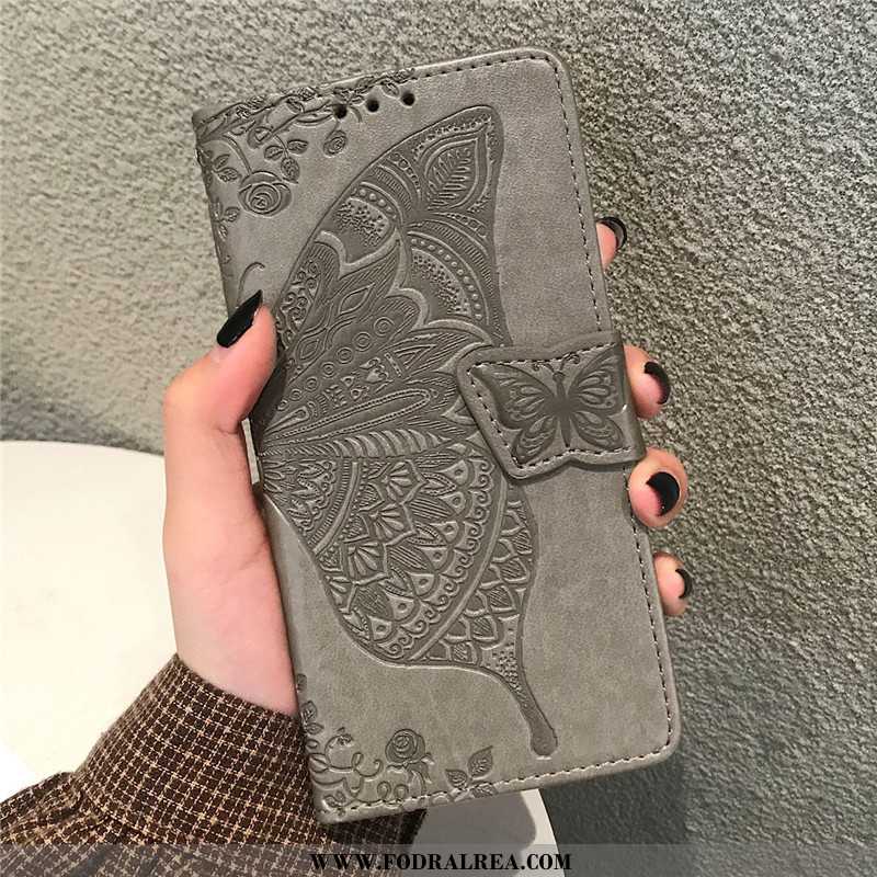 Skal Huawei P40 Lite Läderfodral Skydd Embossing, Fodral Huawei P40 Lite Hängsmycken Lättnad Rosa