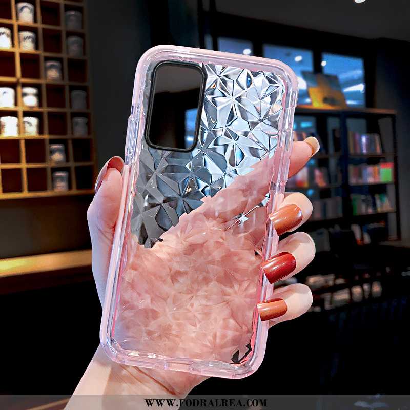 Skal Huawei P40 Pro Mjuk Transparent Skal, Fodral Huawei P40 Pro Silikon All Inclusive Rosa