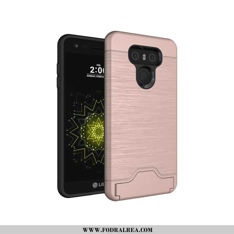 Skal Lg G6 Personlighet Skydd Rosa, Fodral Lg G6 Kreativa Silke Rosa