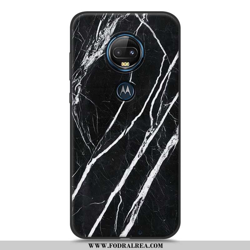 Skal Moto G7 Plus Wood Vit Fodral, Fodral Moto G7 Plus Mjuk Skydd Vita