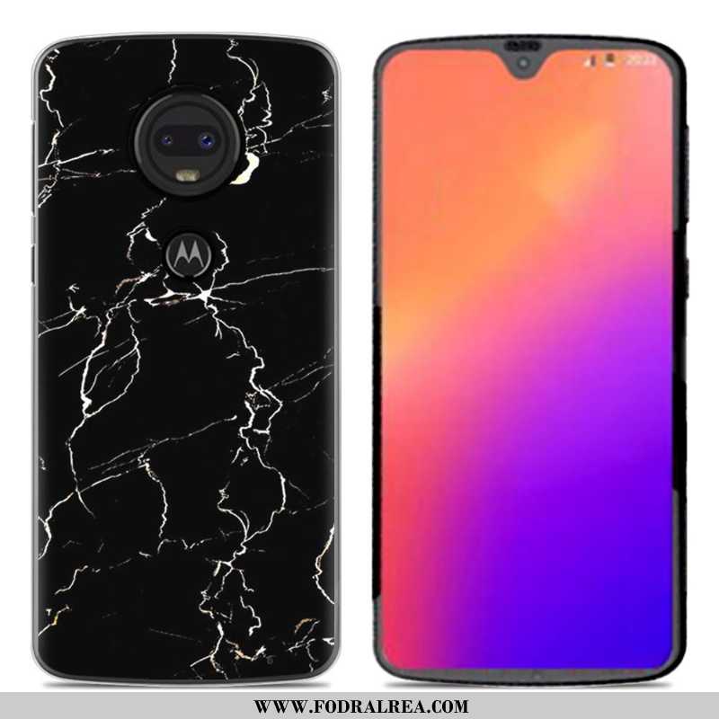 Skal Moto G7 Silikonskal Tecknat Kreativa, Fodral Moto G7 Personlighet Mobil Telefon Rosa