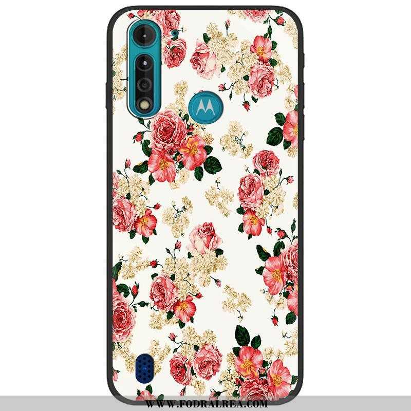 Skal Moto G8 Power Lite Mjuk Pu Mobil Telefon, Fodral Moto G8 Power Lite Nubuck Tecknat Camouflage