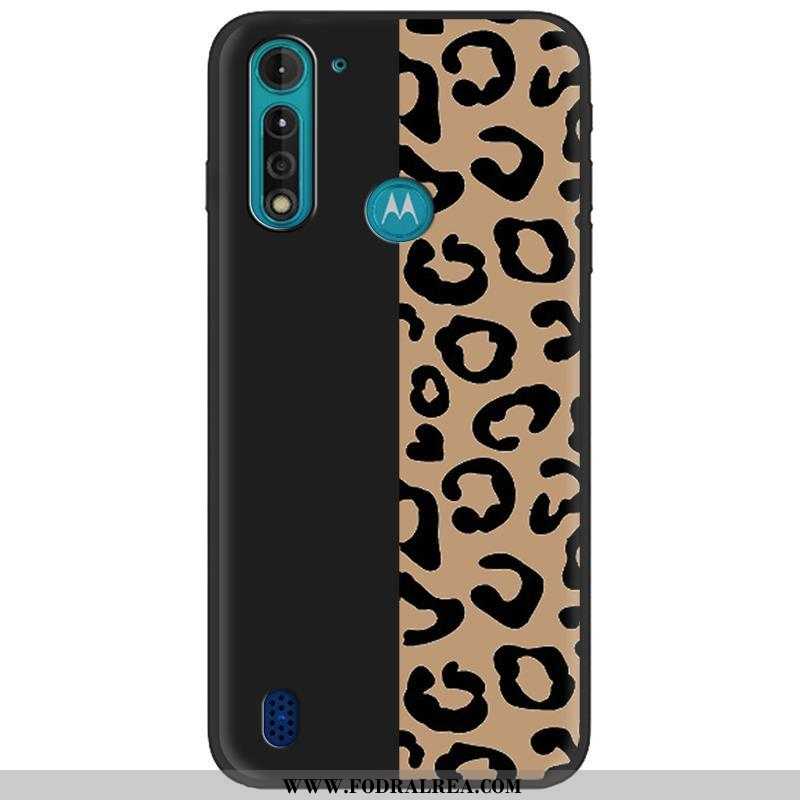 Skal Moto G8 Power Lite Mjuk Pu Mobil Telefon, Fodral Moto G8 Power Lite Nubuck Tecknat Camouflage