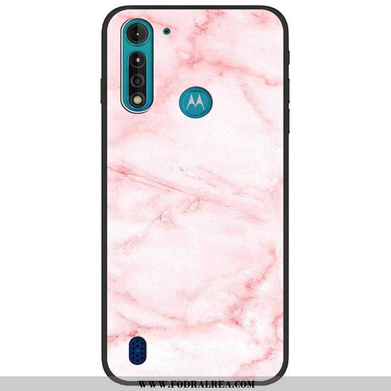 Skal Moto G8 Power Lite Mjuk Pu Mobil Telefon, Fodral Moto G8 Power Lite Nubuck Tecknat Camouflage