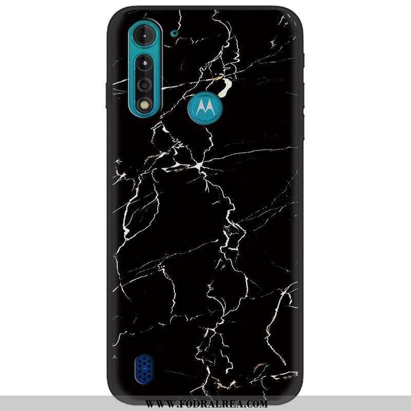 Skal Moto G8 Power Lite Mjuk Pu Mobil Telefon, Fodral Moto G8 Power Lite Nubuck Tecknat Camouflage