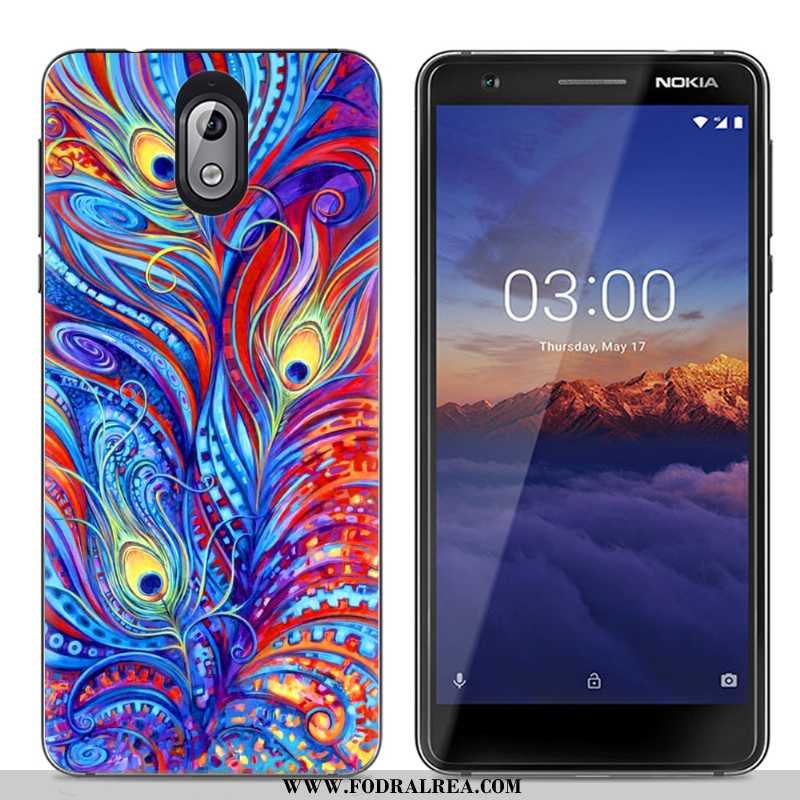 Skal Nokia 3.1 Mjuk Tecknat Trend, Fodral Nokia 3.1 Skydd Färg