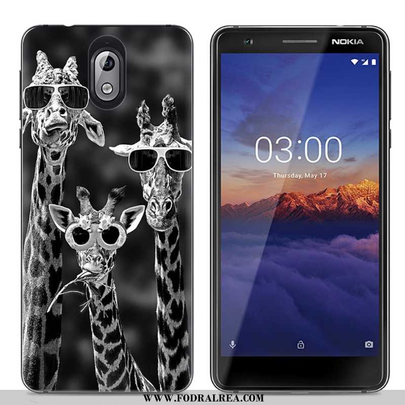 Skal Nokia 3.1 Mjuk Tecknat Trend, Fodral Nokia 3.1 Skydd Färg