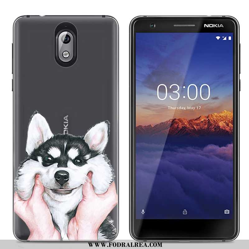 Skal Nokia 3.1 Mjuk Tecknat Trend, Fodral Nokia 3.1 Skydd Färg