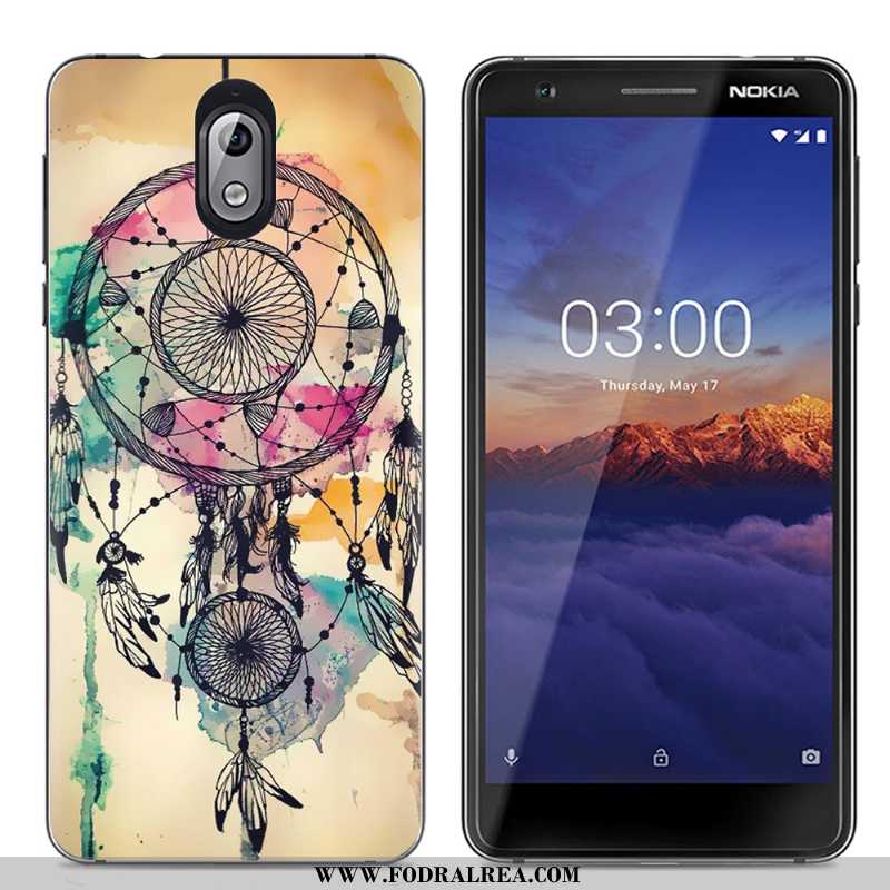 Skal Nokia 3.1 Mjuk Tecknat Trend, Fodral Nokia 3.1 Skydd Färg