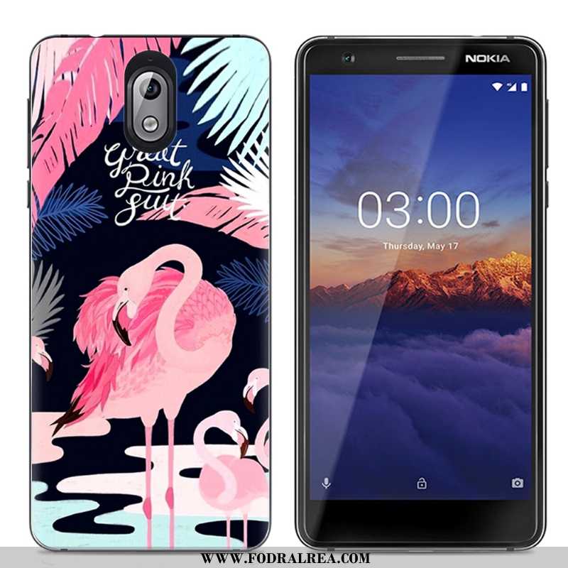 Skal Nokia 3.1 Mjuk Tecknat Trend, Fodral Nokia 3.1 Skydd Färg