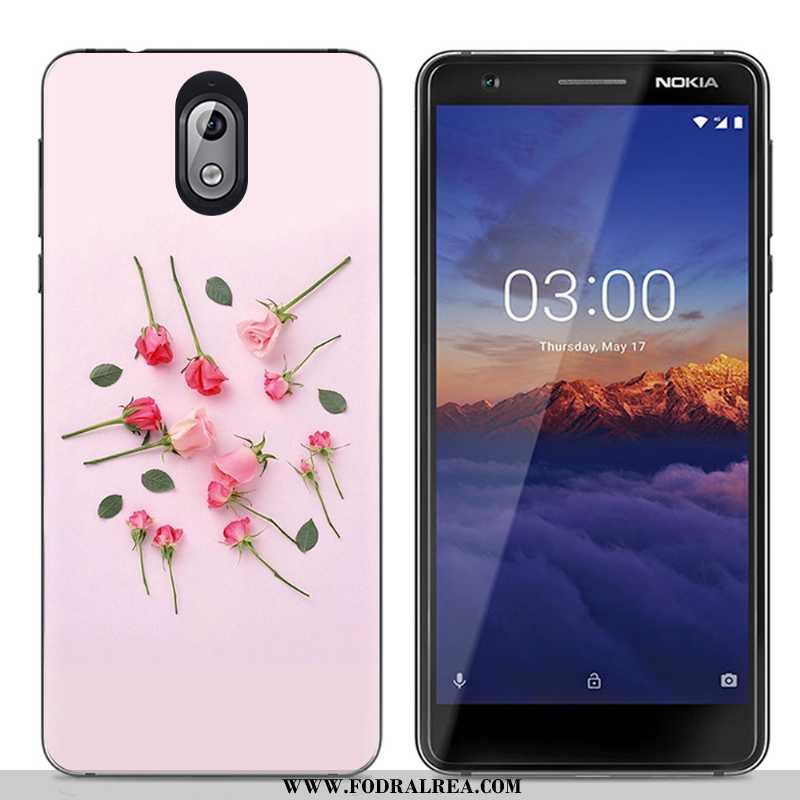 Skal Nokia 3.1 Mjuk Tecknat Trend, Fodral Nokia 3.1 Skydd Färg