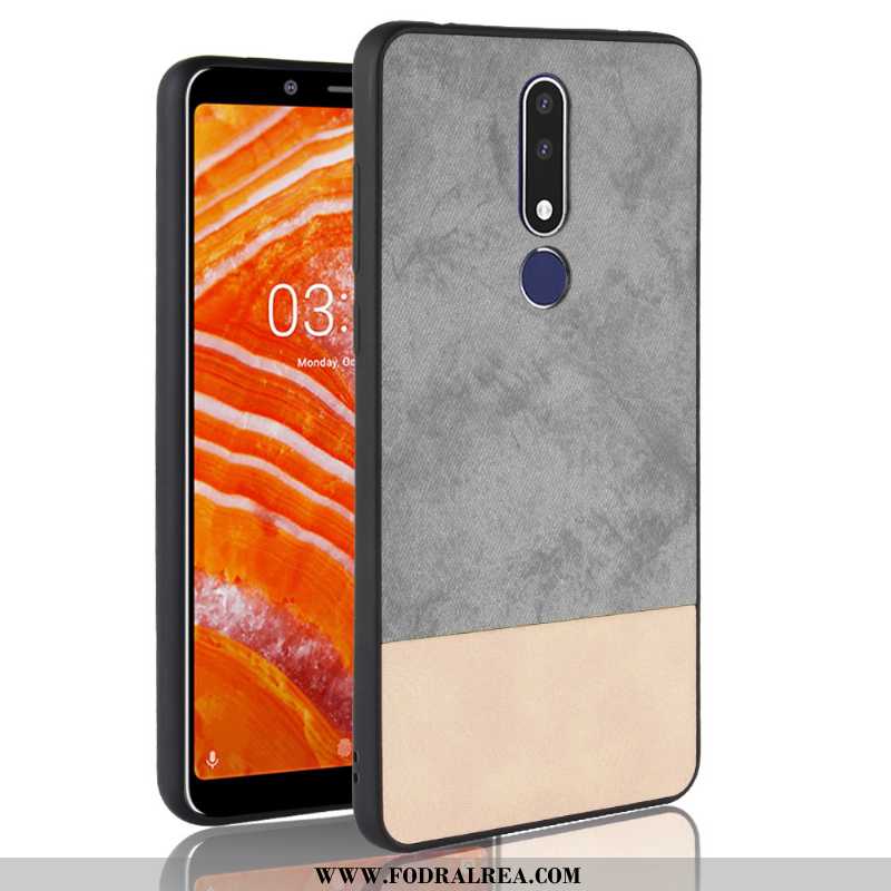 Skal Nokia 3.1 Plus Mönster Fodral All Inclusive, Nokia 3.1 Plus Skydd Blandade Färger Röd