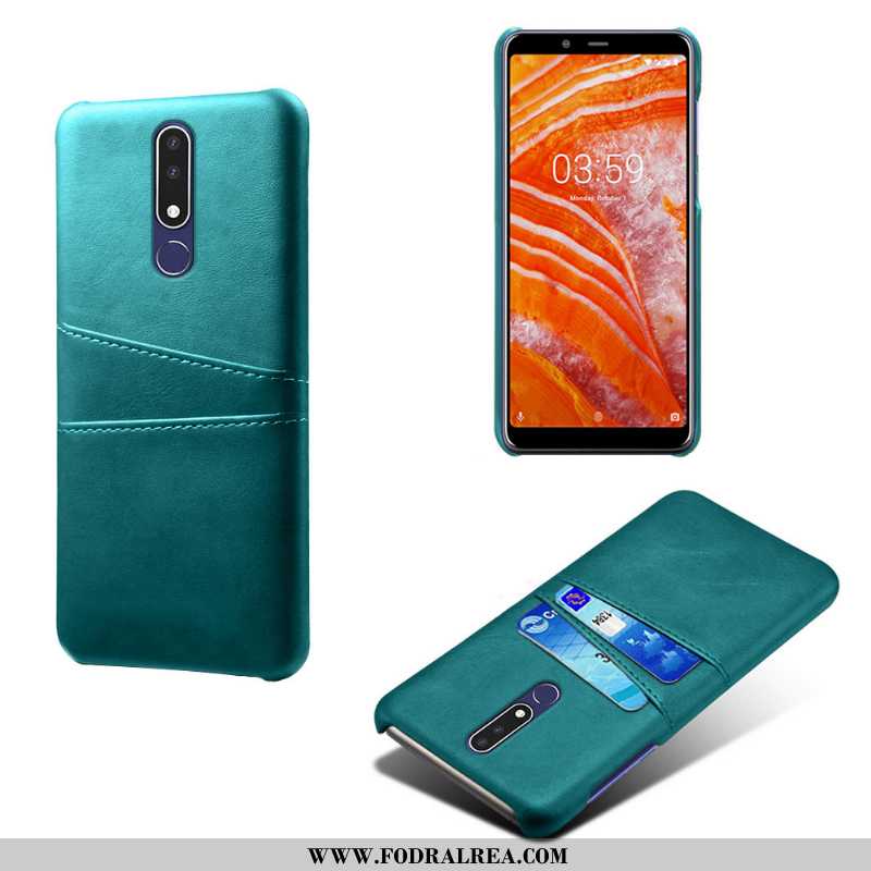 Skal Nokia 3.1 Plus Skydd Fodral Skal, Nokia 3.1 Plus Kort Brun