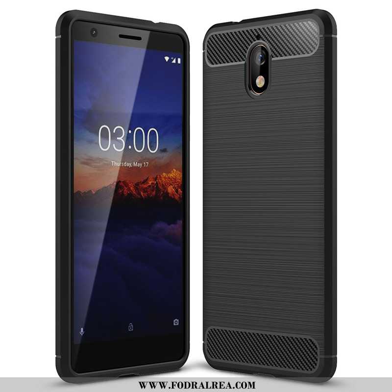 Skal Nokia 3.1 Silikon Ny All Inclusive, Fodral Nokia 3.1 Skydd Trend Svarta