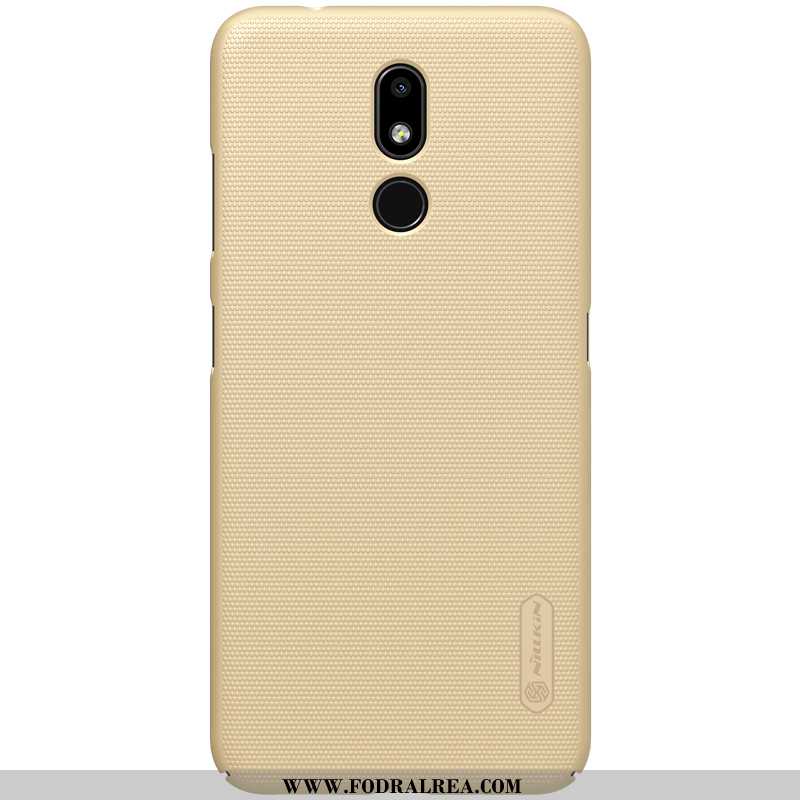 Skal Nokia 3.2 Tunn Guld Skal, Fodral Nokia 3.2 Nubuck