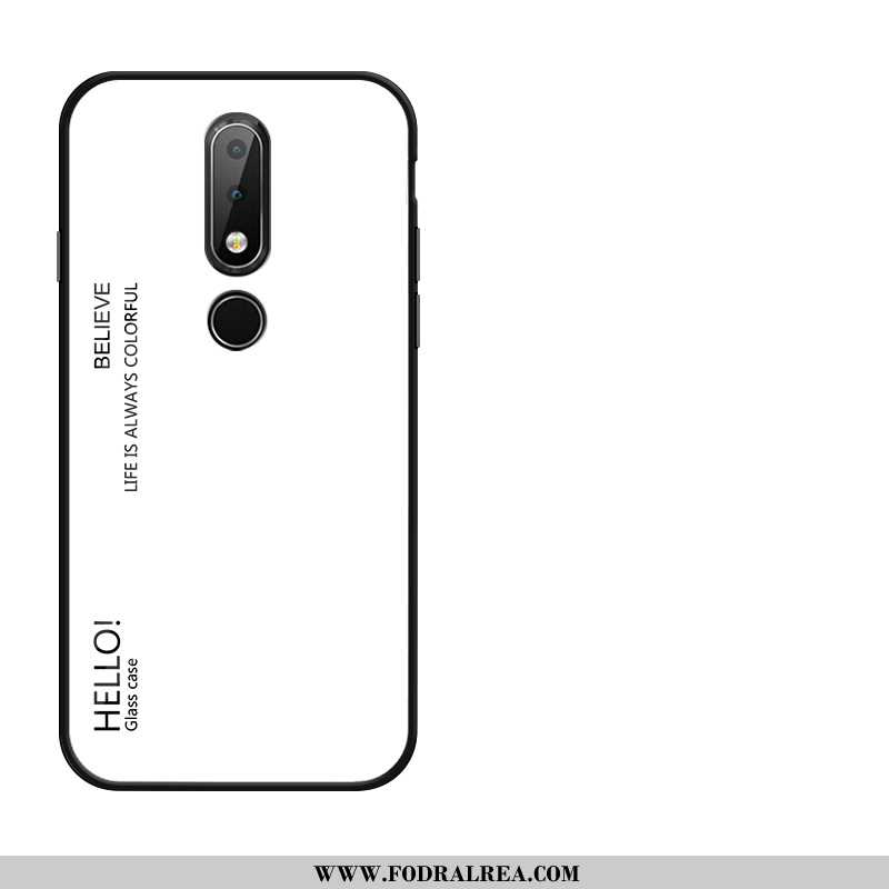 Skal Nokia 4.2 Mjuk Fodral, Fodral Nokia 4.2 Skärmskydd Film Härdning Röd