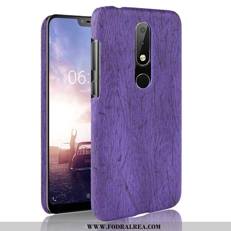 Skal Nokia 5.1 Plus Skydd Mobil Telefon Fallskydd, Fodral Nokia 5.1 Plus Mönster Hård Bruna