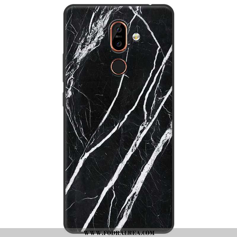 Skal Nokia 7 Plus Retro All Inclusive, Fodral Nokia 7 Plus Wood Gul