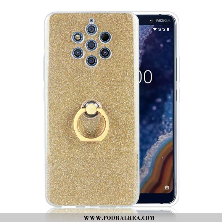 Skal Nokia 9 Pureview Mobil Telefon Ring, Fodral Nokia 9 Pureview Pulver Gul