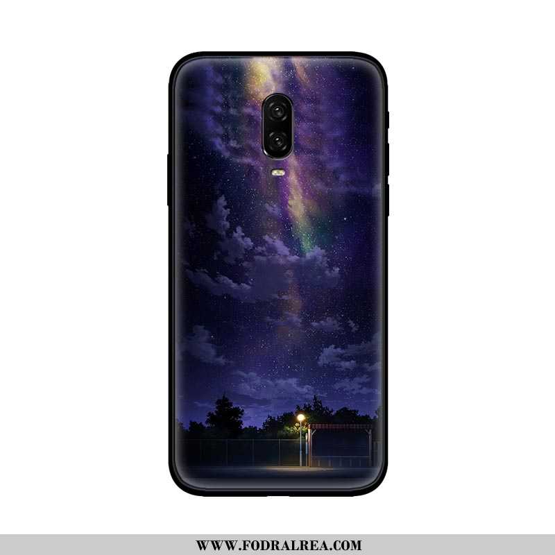 Skal Oneplus 6t Super Mönster Skal, Fodral Oneplus 6t Tunn Purpur Lila