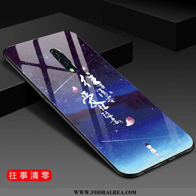 Skal Oneplus 7 Mode Support Kreativa, Fodral Oneplus 7 Hängsmycken Glas Svarta