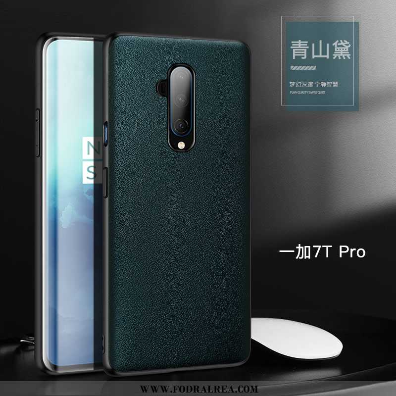 Skal Oneplus 7t Pro Läderfodral Mobil Telefon Enkel, Fodral Oneplus 7t Pro Personlighet Fallskydd Or